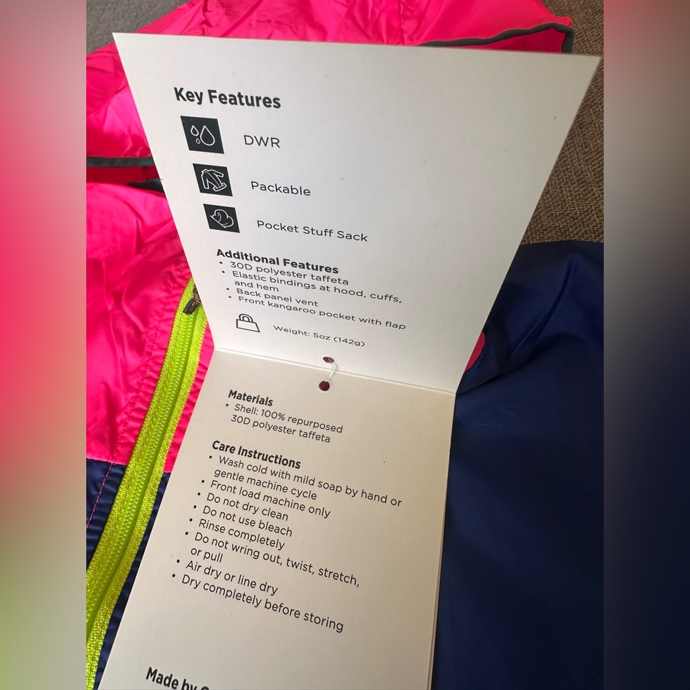 Cotopaxi Teca Colorblock Pullover Winderbreaker J… - image 7